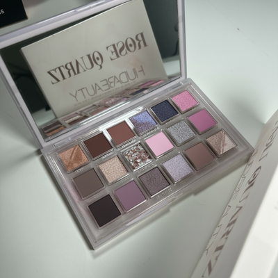 huda beauty フーダ・ビューティーROSE QUARTZ 試してみた】Rose Quartz eyeshadow palette Huda Beautyの人気色