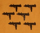 vintage G.I. GI JOE LAW & ORDER / LOW-LIGHT GUN lot x6 weapons parts FREE SHIP