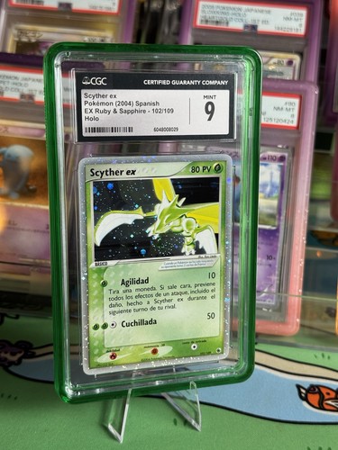 Scyther ex graded CGC 9 for sale on eBay