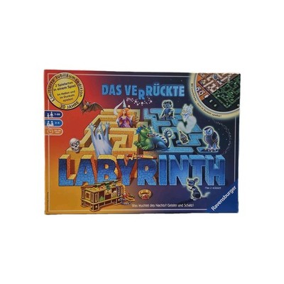 Ravensburger Das verrückte Labyrinth mit Leuchtfarbe - auch im Dunkeln spielbar!