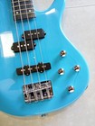 Open Box 4 String Electric Bass Guitar Rosewood Fretboard Maple Neck In Blue — photo 4