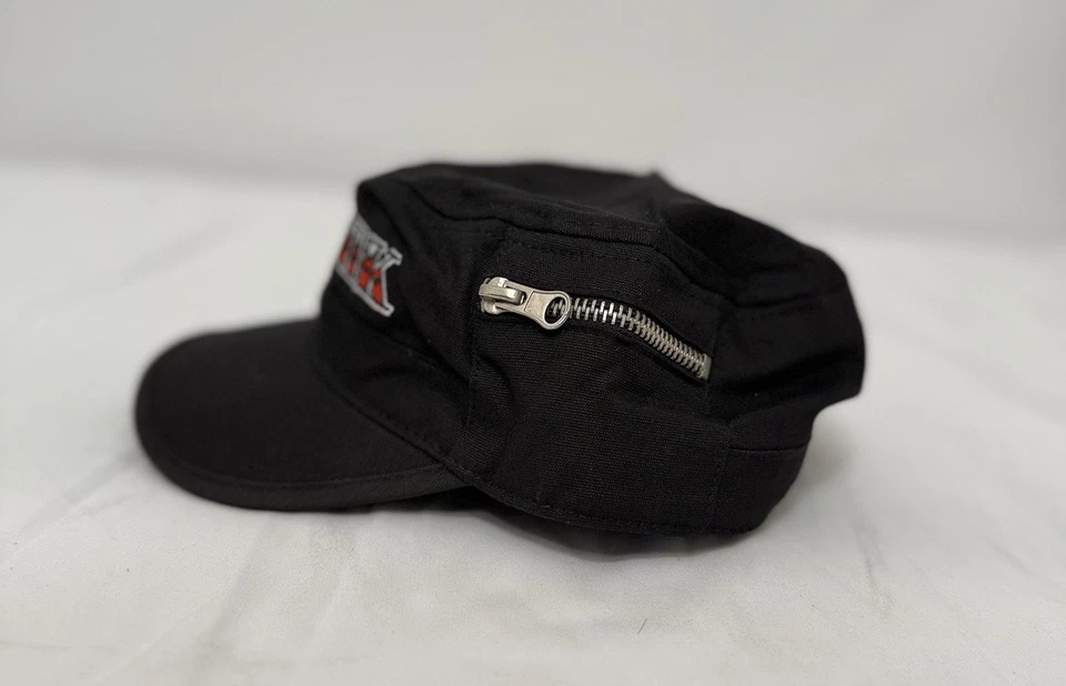 Sombrero Cadete Punk WWE CM Auténtico Negro Rojo Gorra Ajustable Lucha Mercancía Foto 4 de 4