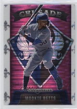 2022 Panini Chronicles Crusade Pink Pulsar Prizm Mookie Betts #25 qf6
