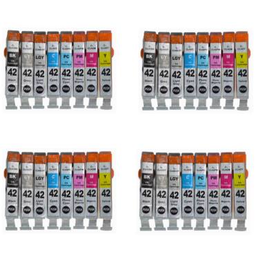 32PK CLI-42 CLI42 42 INK CARTRIDGE FOR CANON PRINTER Pixma Pro-100 Pro100