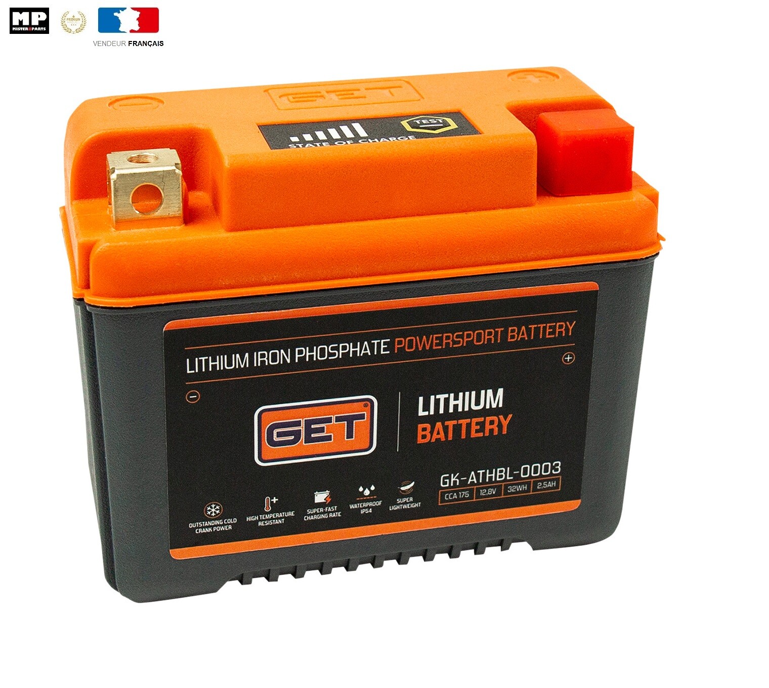 Batterie lithium 12V ATH3 pour fiabiliser le démarrage des BETA RR