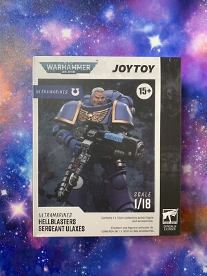 Joytoy Warhammer 40K Ultramarine Hellblasters Sergeant Ulaxes UK Verkäufer
