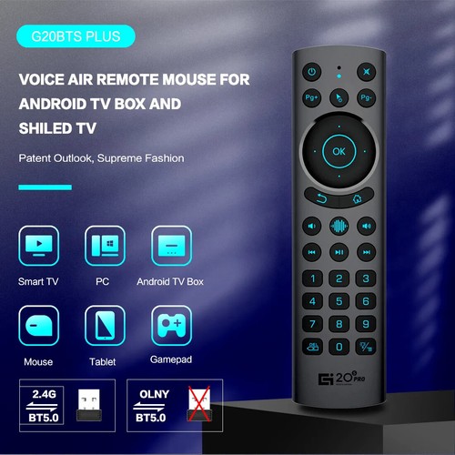 Wireless Smart Voice Air Mouse Gyroscope IR Learning Backlit Remote Control - Picture 12 of 28