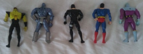 DC Action Figure Lot 1995 Kenner Conduit John Steel Brainiac Superman Superboy - Picture 7 of 23