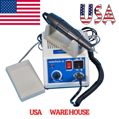 Dental Lab Electric Micromotor Handpiece Polishing 35K RPM Marathon JEWELRY N3
