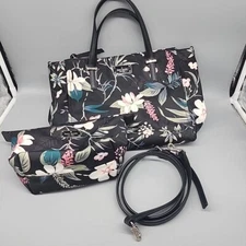 KATE SPADE Floral Wilson Road Botanical Crossbody Strap Purse Bag Makeup Bag