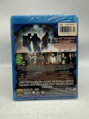 NEW SEALED BLU-RAY GHOSTBUSTERS - MURRAY AYKROYD WEAVER RAMIS MORANIS - Picture 2 of 2