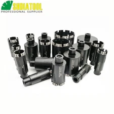 1pc Welded Diamond Drill Hole Saw Dry Drilling Core Bits M14 Thread for Granite