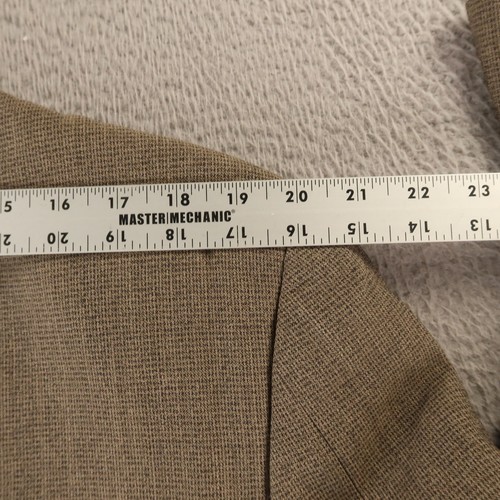 Joseph Abboud Jacket M Brown Houndstooth Check 100% Wool Blazer Sport Coat 41R - Picture 14 of 16