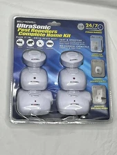 Bell and Howell Multi Ultrasonic Pest Repeller Plug-In Complete Home Kit - White
