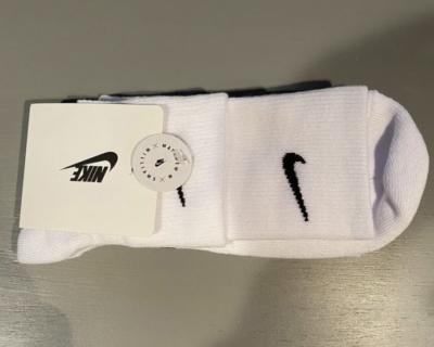 Alyx NikeLab Mmw Double Swoosh Socks White size medium | eBay Alyx NikeLab Mmw Double Swoosh Socks White size medium | eBay