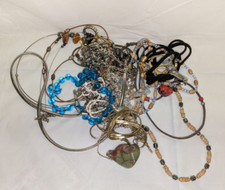 LOT of Young Girls JEWELRY BOX Necklaces