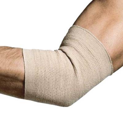 Slip On Elastic Elbow Brace For Weak Or Injured Elbows Available In Four Sizes