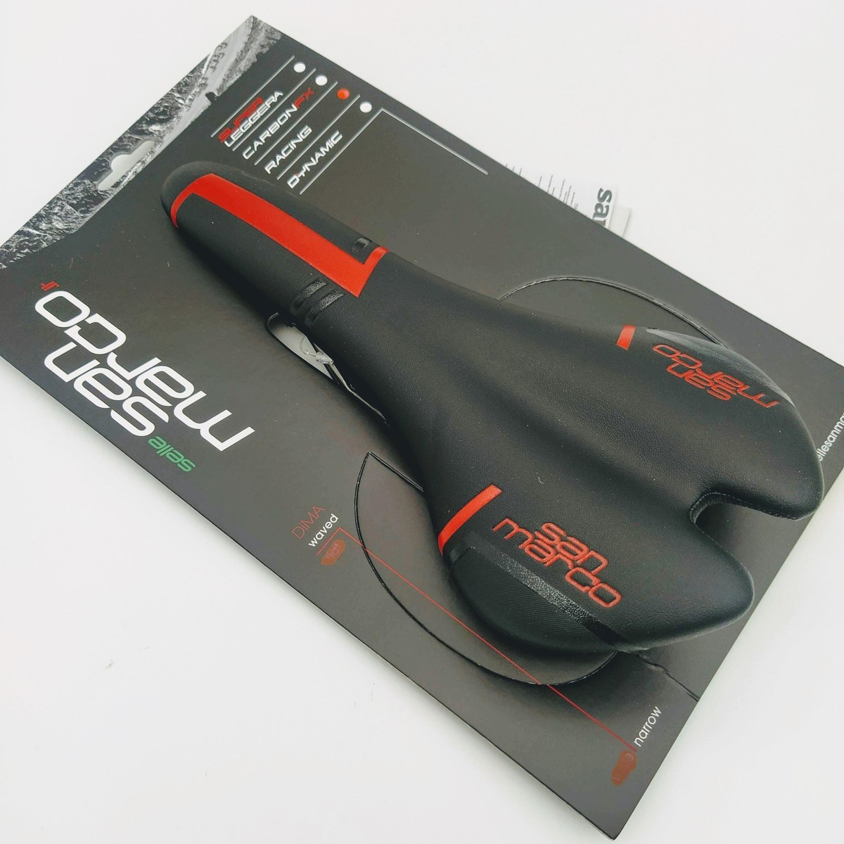 Selle San Marco Aspide Racing Saddle Narrow XSILITE Rail 277*132mm 