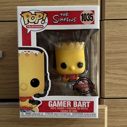 Funko Pop! The Simpsons | Gamer Bart 