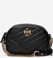Tory Burch Kira Chevron SM Camera Bag Black 152353