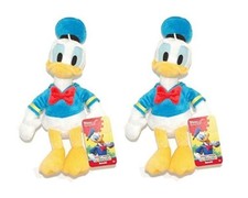 Lot of 2 Disney Junior 15" Donald Duck Plush Toy Mickey Mouse Clubhouse