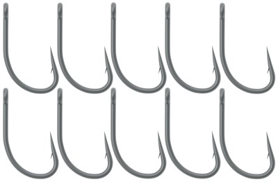 Ridge Monkey RMT246 Ape-X Straight Point Barbed size 8