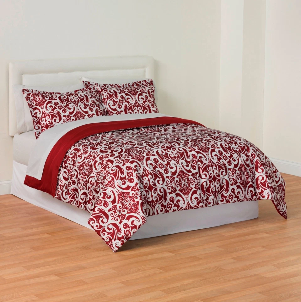 Essential Home 2-Piece Twin Comforter Set - Medallion Scroll  - Image 2 of 3