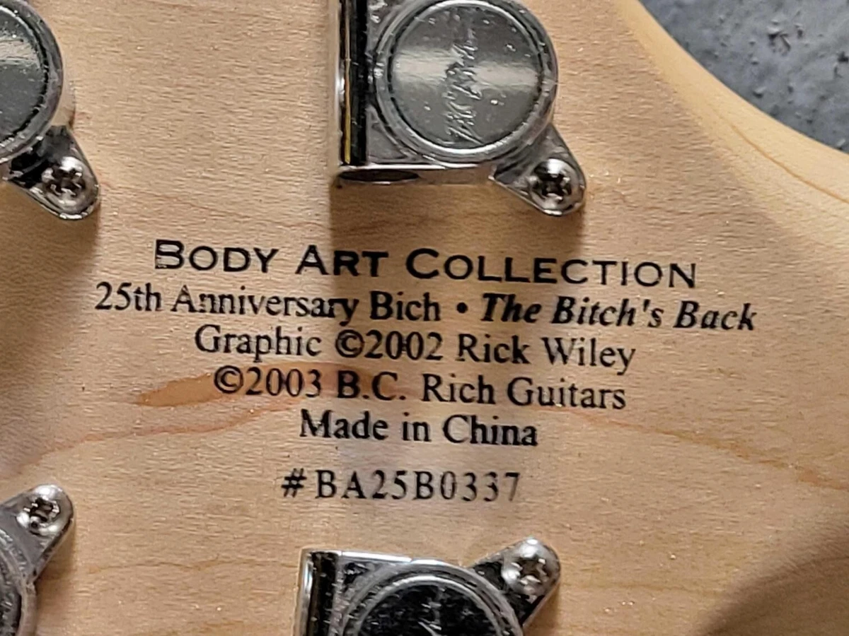 B.C. Rich Body Art Collection Guitar