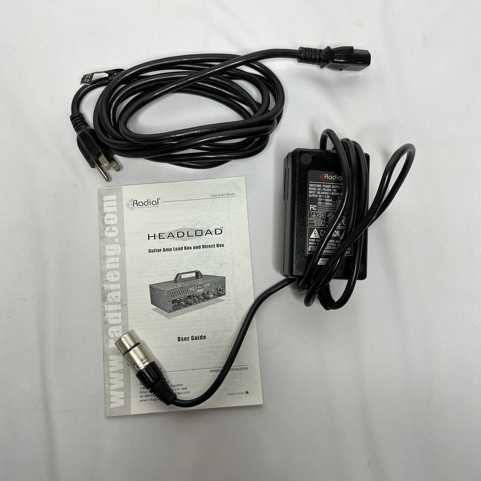 Radial Headload V8 Guitar Amp Load Box 8 Ohm Attenuator Blue 2010 eBay