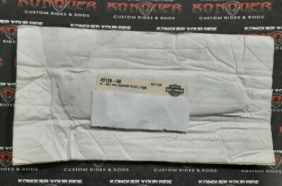 Harley Davidson Chrome Highway Support Plate FXDB - 49126-90