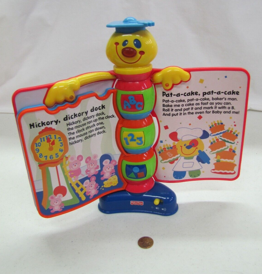 Fisher Price Laugh And Learn Storybook Rhymes Interactive Electronic