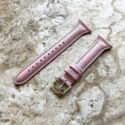 Pink Slim Elegant Leather Band Strap for Huawei Watch GT 2 & GT 46mm Smartwatch