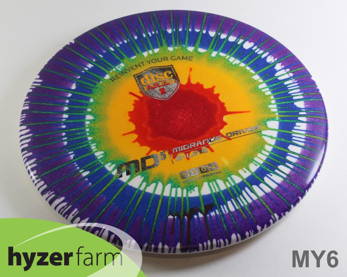Discmania DYED S-LINE MD5 *pick color & weight* Hyzer Farm