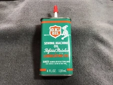 OKs Oiler Tin Household Oil 4 oz Handy Knight Sewing Machine