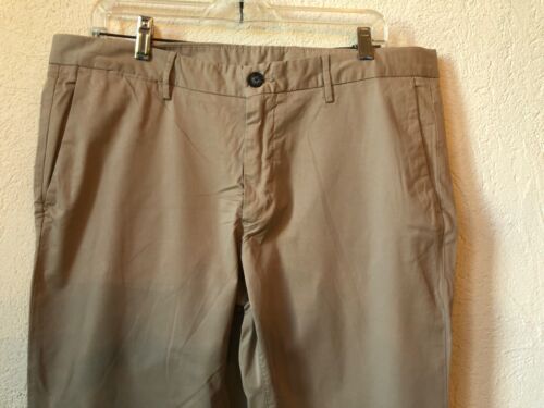 Massimo Dutti Mens KHAKI Trousers Pants Slacks US 34 EU 44 0011/001/710 NWT - Picture 3 of 13