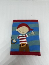 Stephen Joseph Polyester  Nylon Boys PIRATE Tri Fold Red Blue Wallet Kids