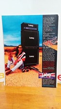 PAUL GILBERT LANEY GUITAR AMPLIFIERS ORIGINAL 1994 PRINT AD 11 X 8.5   z3