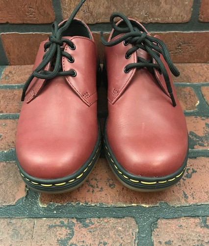 Dr. Martens AirWair Cavendish kirschrote Oxford-Schuhe Herrengröße 4 Damengröße 5 " - Bild 11 von 11