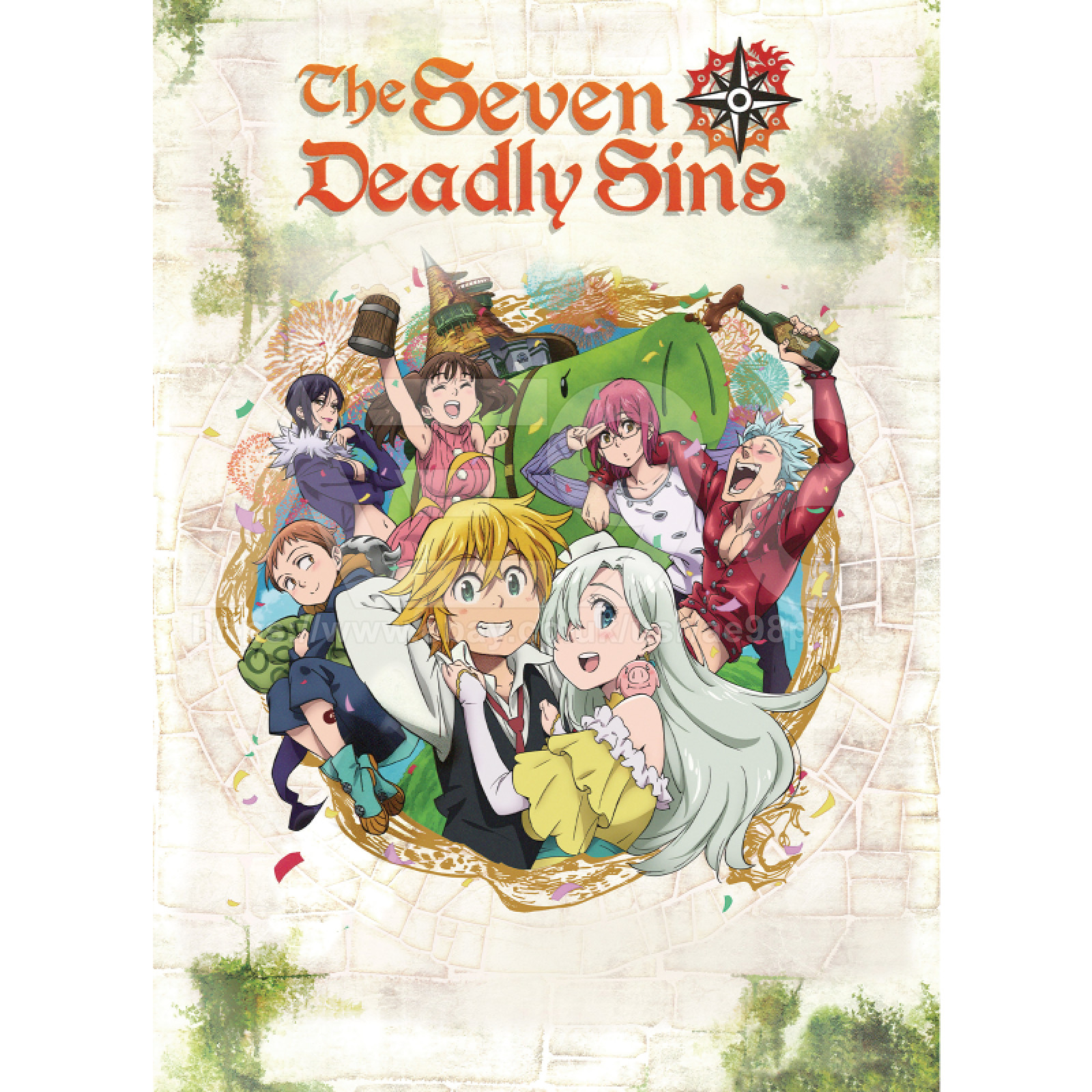 Top Clásico Mejor Serie de Anime Nunca Póster Arte Regalo Impresión Pared Habitación Decoración 040