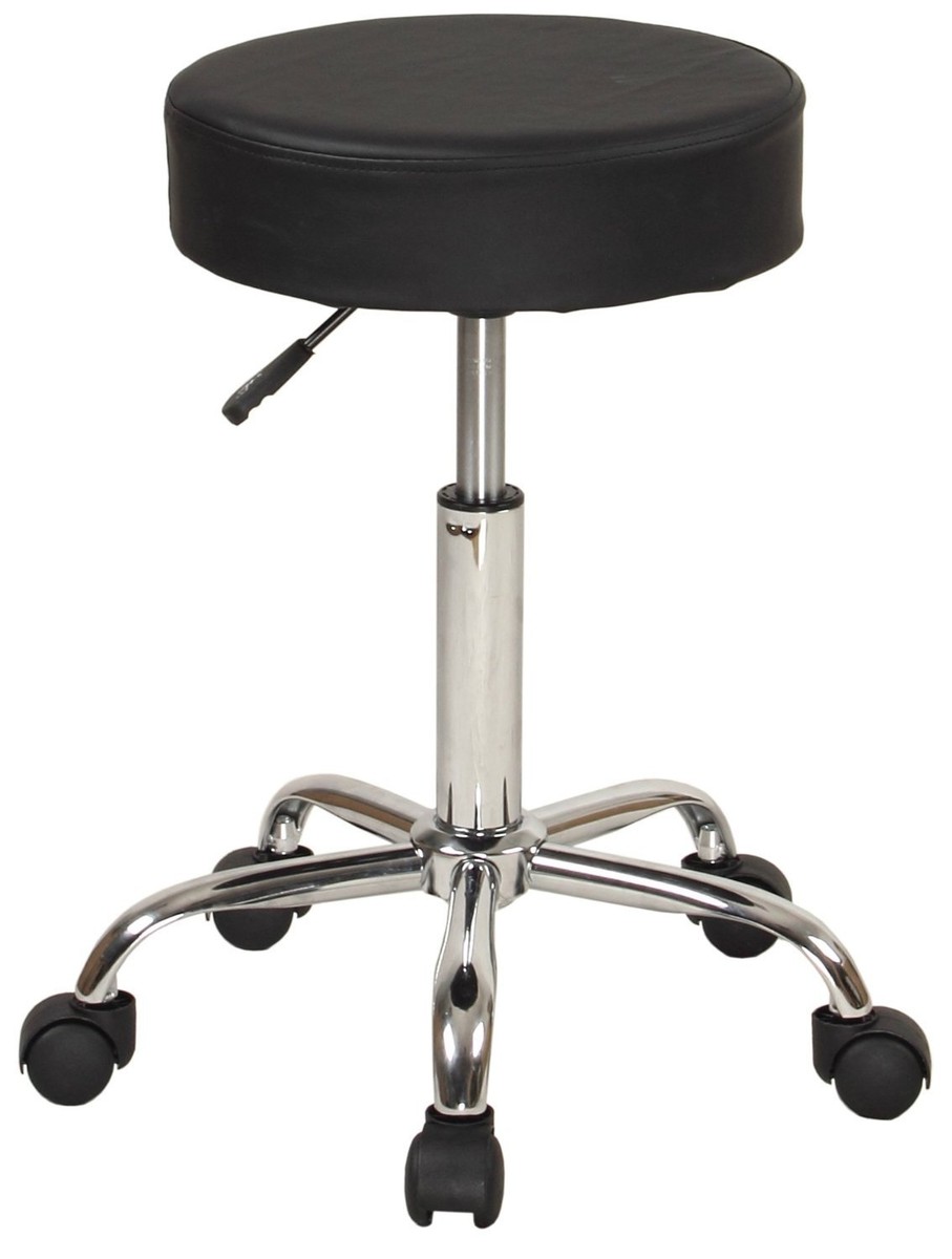 Medical Stool Doctor Dentist Doctors Office Chair Adjustable Black