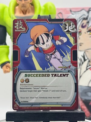 Bandai Dragon Ball Z CCG Succeeded Talent TE-134 1st Edition Rare!