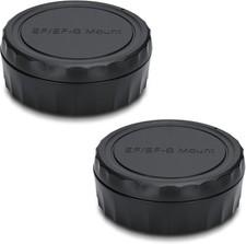 2-Pack EF Mount Body Cap Rear Lens Cover for Canon T6 T7 T5 90D 80D 5D  for