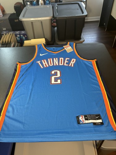 Shai Gilgeous-Alexander Autographed OKC Thunder Signed Jersey NBA Invest Hot PSA - Picture 22 of 22