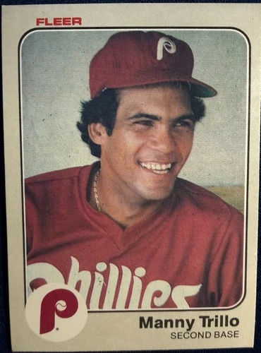 1983 Fleer Baseball Manny Trillo #174