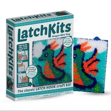 Latch Hook Kits for Kids – Kids Crafts Arts and Crafts Yarn Art Wall Hanging ...