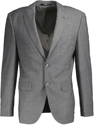 NEU! HUGO BOSS Herren Sakko 50451144 C-Jasper schwarz-weiß-grau 041 Gr. 50 - Bild 1 von 4