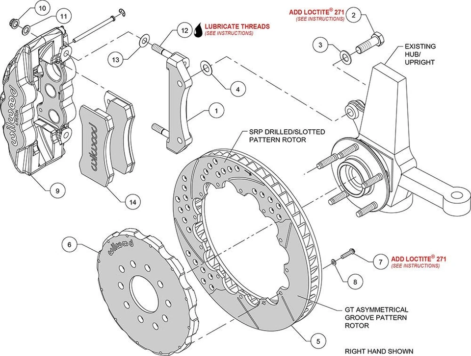 Front Axle Disc Brake Kit for 1964-1967 Buick Special - Image 3 of 4