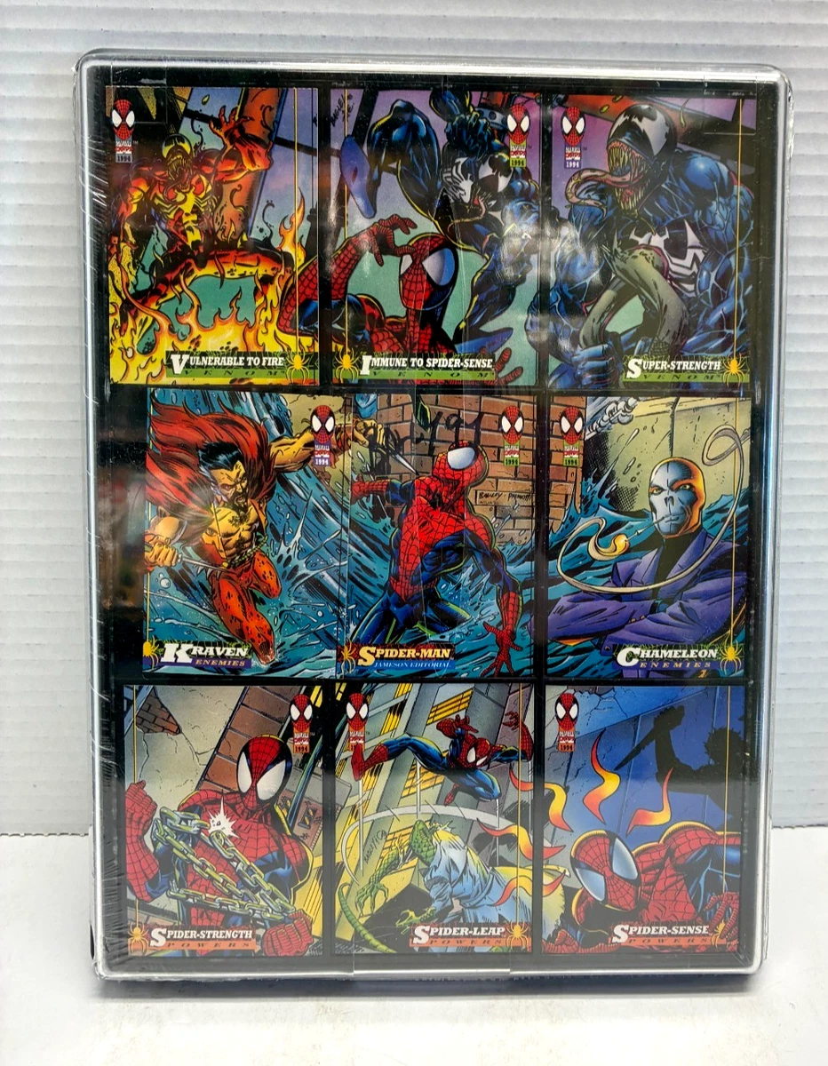 Fleer Ultra Spiderman In Complete Spider-Man Trading Card Sets for