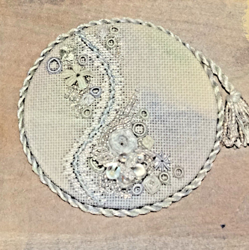 Mary Ellen Searcy Box Top ANG Needlepoint Class Unbound Includes Class Notes