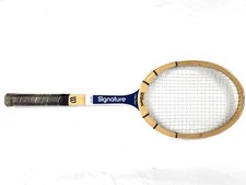 Vintage Wilson Signature Chris Evert Tennis Racquet Made in Belgium Strata Bow